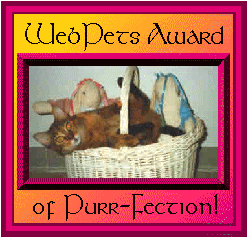 Webpets Award