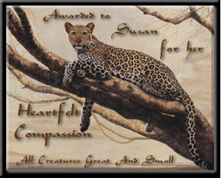 All Creatures Great and Small Webring Award